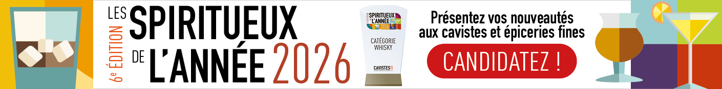 Candidatez au concours des Spiritueux de l'Année 2026