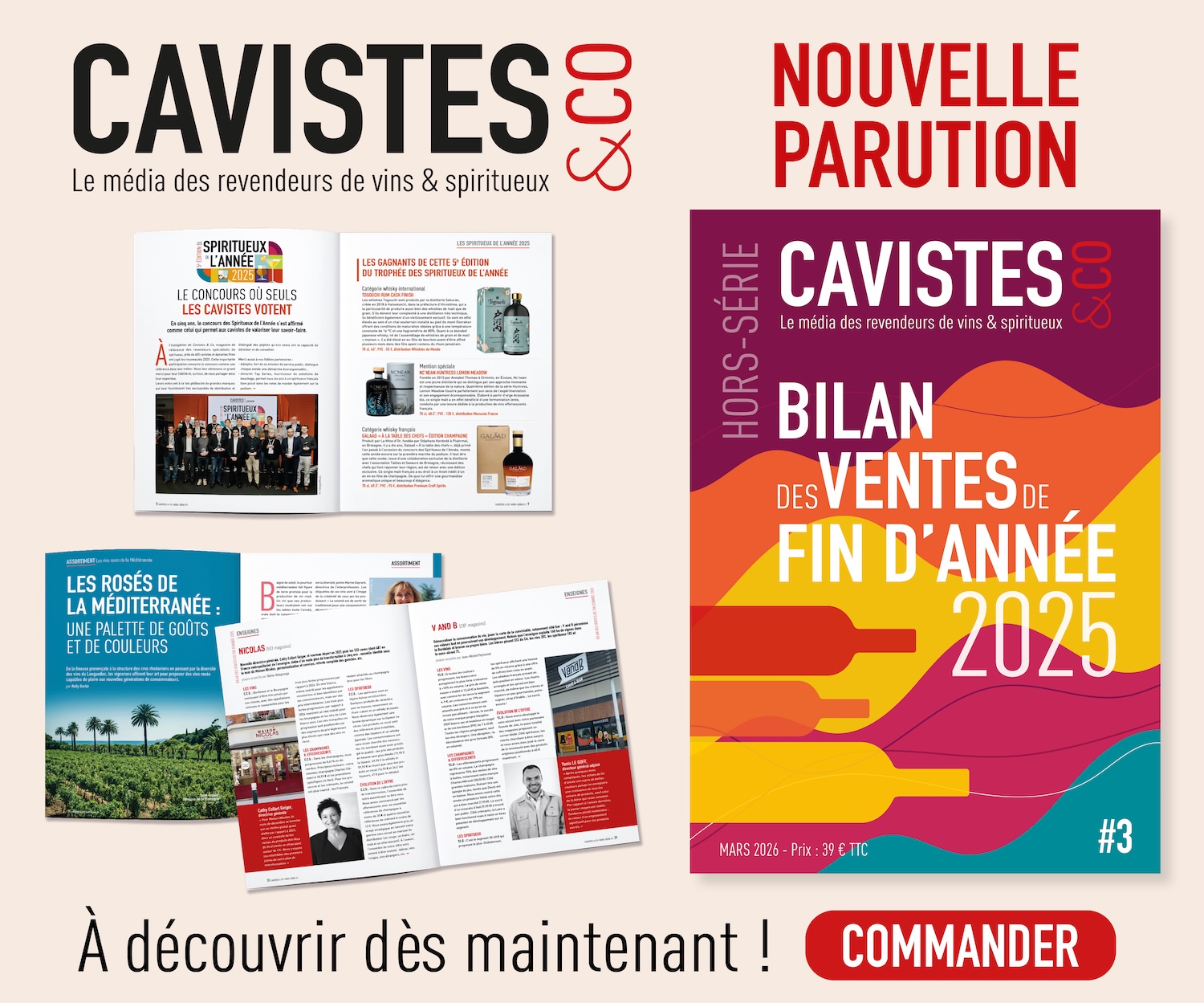 Cavistes & Co Bilan des ventes de fin d'année 2025